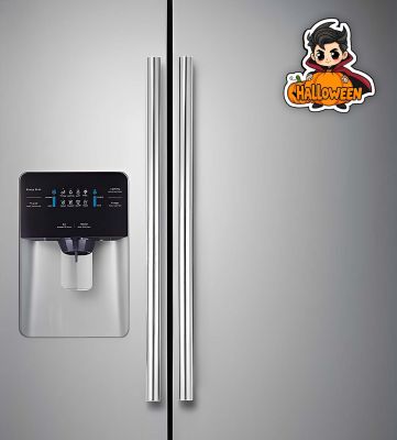 Wooden Fridge Magnet for Refrigerator Stylish  Decorative Items for Kitchen  Magnet for Almirah  Washing Machine  Indian Souvenir Gift Items (Halloween)